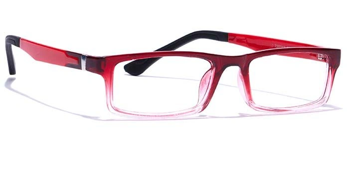 GRAVIATE by Coolwinks E33C7634 Glossy Wine Full Frame Rectangle Eyeglasses for Men and Women-WINE-2