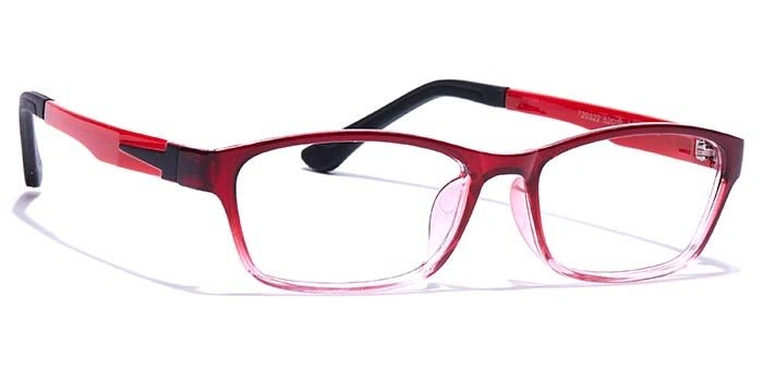 GRAVIATE by Coolwinks E33C7640 Glossy Wine Full Frame Rectangle Eyeglasses for Men and Women-WINE-2