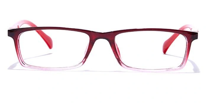 GRAVIATE by Coolwinks E33C7670 Glossy Wine Full Frame Rectangle Eyeglasses for Men and Women-