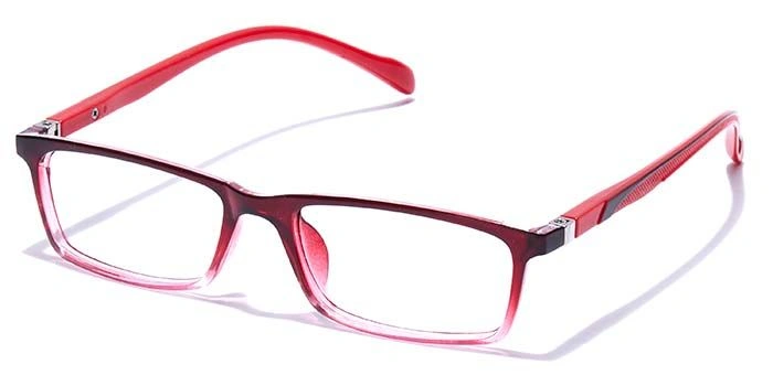 GRAVIATE by Coolwinks E33C7670 Glossy Wine Full Frame Rectangle Eyeglasses for Men and Women-WINE-1