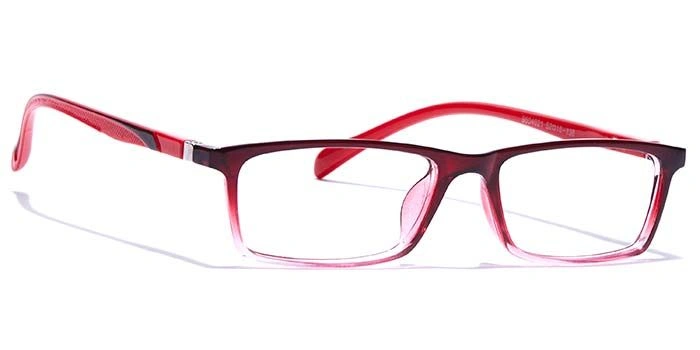 GRAVIATE by Coolwinks E33C7670 Glossy Wine Full Frame Rectangle Eyeglasses for Men and Women-WINE-2