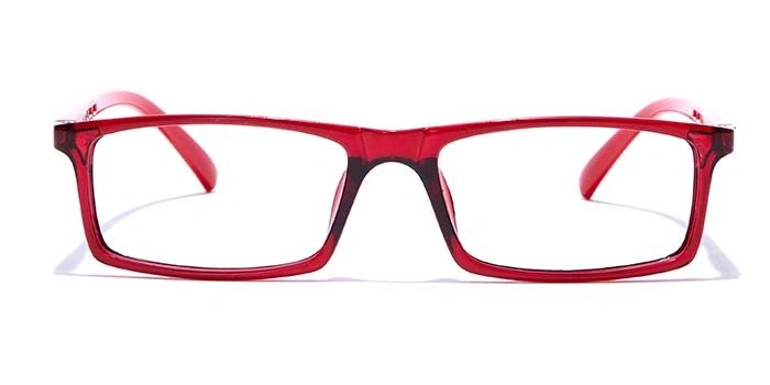 GRAVIATE by Coolwinks E33C7686 Glossy Wine Full Frame Rectangle Eyeglasses for Men and Women-