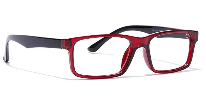 GRAVIATE by Coolwinks E33C7119 Glossy Wine Full Frame Rectangle Eyeglasses for Women-WINE-2