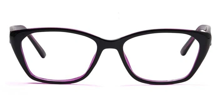 Xstyl by Coolwinks E12B6745 Glossy Black Full Frame Cateye Eyeglasses for Women-