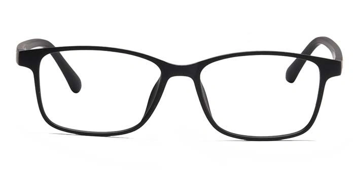 Xstyl by Coolwinks E12A6769 Matte Black Full Frame Rectangle Eyeglasses for Men and Women-