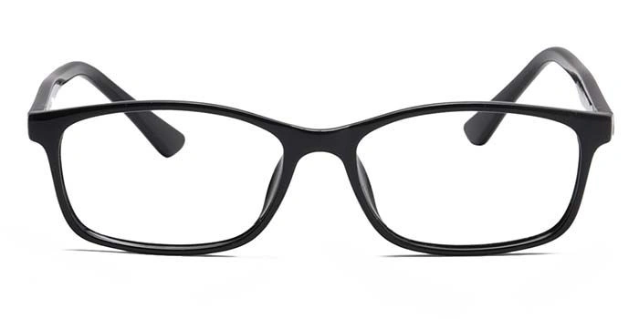 Xstyl by Coolwinks E12C6716 Glossy Black Full Frame Rectangle Eyeglasses for Men and Women-