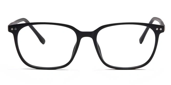 Xstyl by Coolwinks E12A6718 Matte Black Full Frame Retro Square Eyeglasses for Men and Women-