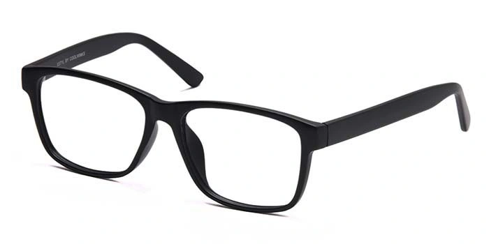 Xstyl by Coolwinks E12C6740 Matte Black Full Frame Retro Square Eyeglasses for Men and Women-BLACK-1