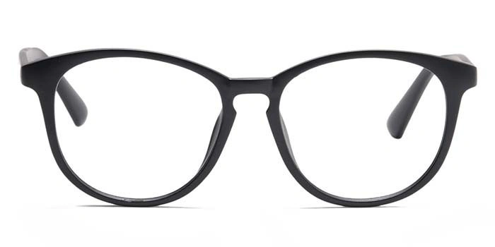 Xstyl by Coolwinks E12A6748 Matte Black Full Frame Round Eyeglasses for Men and Women-