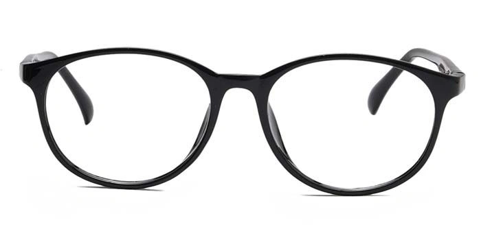 Xstyl by Coolwinks E12B6750 Glossy Black Full Frame Round Eyeglasses for Men and Women-