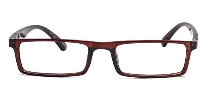 Xstyl by Coolwinks E15A6710 Glossy Brown Full Frame Rectangle Eyeglasses for Men and Women-