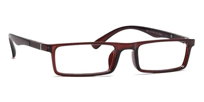 Xstyl by Coolwinks E15A6710 Glossy Brown Full Frame Rectangle Eyeglasses for Men and Women-BROWN-2