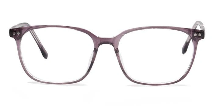 Xstyl by Coolwinks E16C6717 Glossy Grey Full Frame Retro Square Eyeglasses for Men and Women-