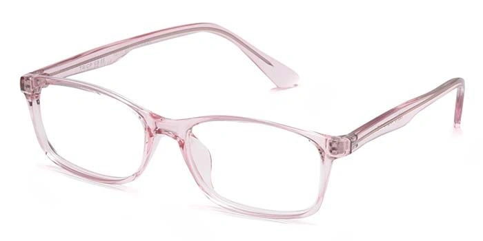 Xstyl by Coolwinks E23A6716 Glossy Pink Full Frame Rectangle Eyeglasses for Women-PINK-1