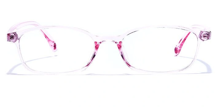 Xstyl by Coolwinks E23B6149 Glossy Pink Full Frame Rectangle Eyeglasses for Women-