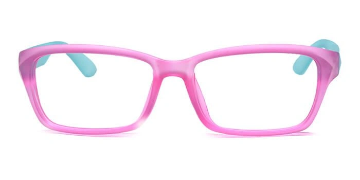 Xstyl by Coolwinks E23D5047 Matte Pink Full Frame Retro Square Eyeglasses for Women-