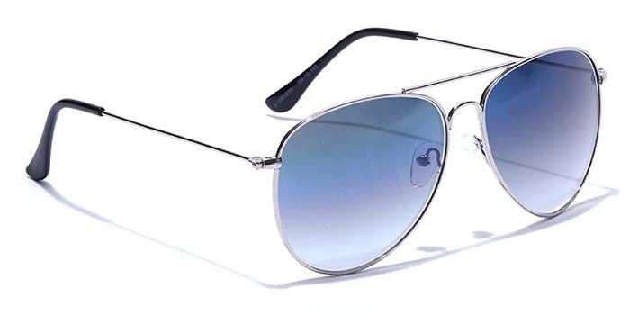 ELITE by Coolwinks S16B5356 Blue Gradient Pilot Sunglasses for Men and Women-BLUE-2