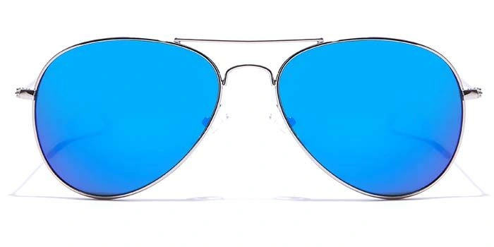 ELITE by Coolwinks S15A5303 Blue Mirror Pilot Sunglasses for Men and Women-