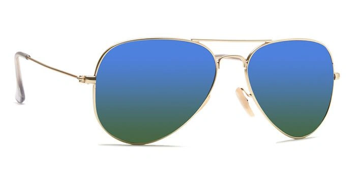 ELITE by Coolwinks S20D6299 Blue Mirror Pilot Sunglasses for Men and Women-BLUE-2