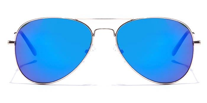 ELITE by Coolwinks S35A5394 Blue Mirror Pilot Sunglasses for Men and Women-