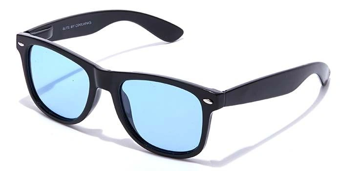 ELITE by Coolwinks S20B5471 Blue Polarized Retro Square Sunglasses for Men and Women-BLUE-1