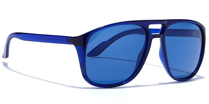 ELITE by Coolwinks S20B5495 Blue Polarized Retro Square Sunglasses for Men and Women-BLUE-2