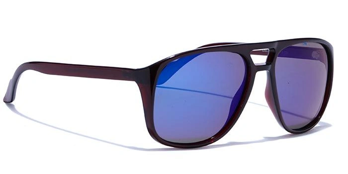 ELITE by Coolwinks S20C5503 Blue Polarized Retro Square Sunglasses for Men and Women-BLUE-2