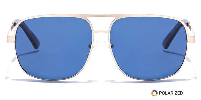 ELITE by Coolwinks S20B5401 Blue Polarized Wraparound Sunglasses for Men and Women-