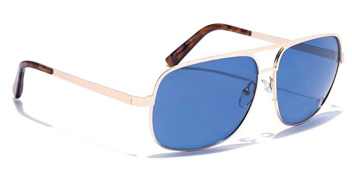 ELITE by Coolwinks S20B5401 Blue Polarized Wraparound Sunglasses for Men and Women-BLUE-2