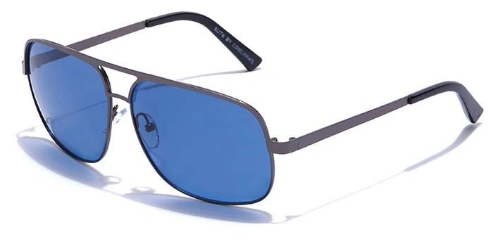 ELITE by Coolwinks S20C5401 Blue Polarized Wraparound Sunglasses for Men and Women-BLUE-1