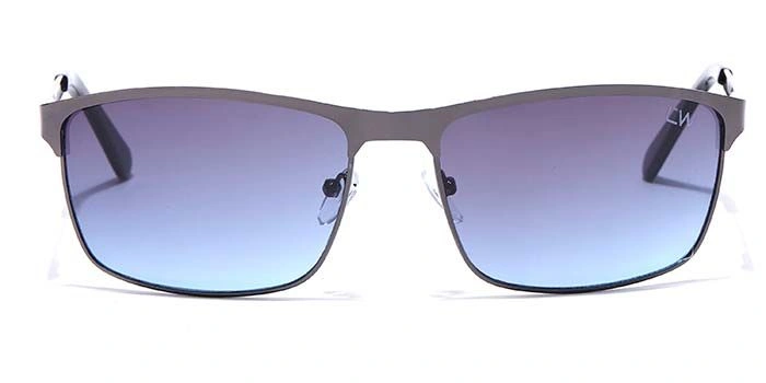 Elite by Coolwinks S20C6445 Blue Tinted Wraparound Sunglasses for Men and Women-