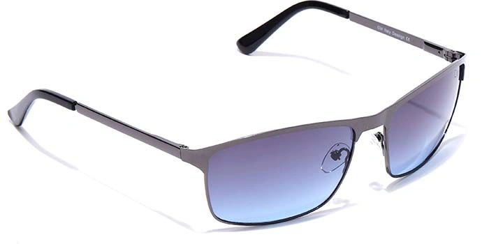 Elite by Coolwinks S20C6445 Blue Tinted Wraparound Sunglasses for Men and Women-BLUE-2