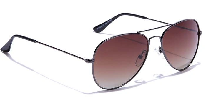 ELITE by Coolwinks S15C5621 Brown Polarized Pilot Sunglasses for Men and Women-BROWN-2