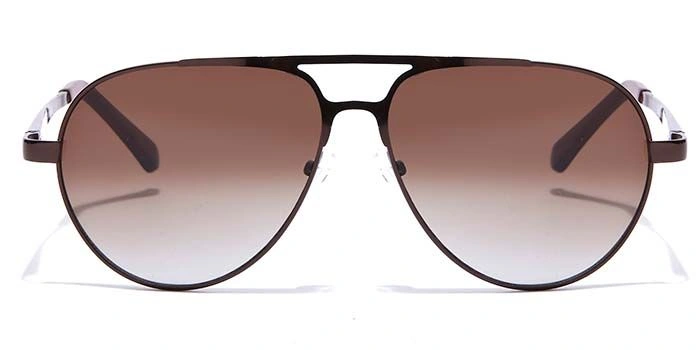 Elite by Coolwinks S15C6441 Brown Tinted Pilot Sunglasses for Men and Women-