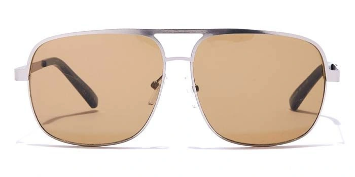 ELITE by Coolwinks S15A5288 Brown Tinted Retro Square Sunglasses for Men and Women-