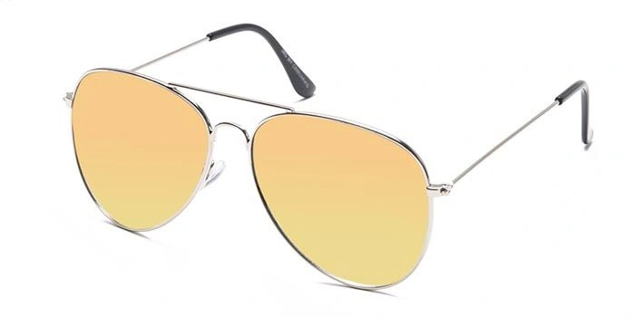 ELITE by Coolwinks S33C5555 Gold Polarized Pilot Sunglasses for Men and Women-GOLD-1