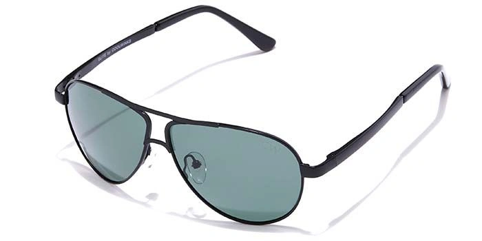 Elite by Coolwinks S35A6492 Green Polarized Pilot Sunglasses for Men and Women-GREEN-1