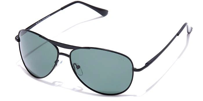 Elite by Coolwinks S35A6496 Green Polarized Pilot Sunglasses for Men and Women-GREEN-1