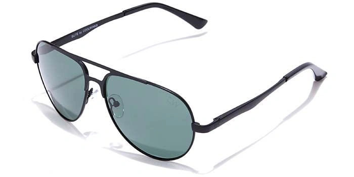 Elite by Coolwinks S35B6490 Green Polarized Pilot Sunglasses for Men and Women-GREEN-1