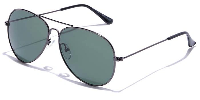 ELITE by Coolwinks S35C5531 Green Polarized Pilot Sunglasses for Men and Women-GREEN-1