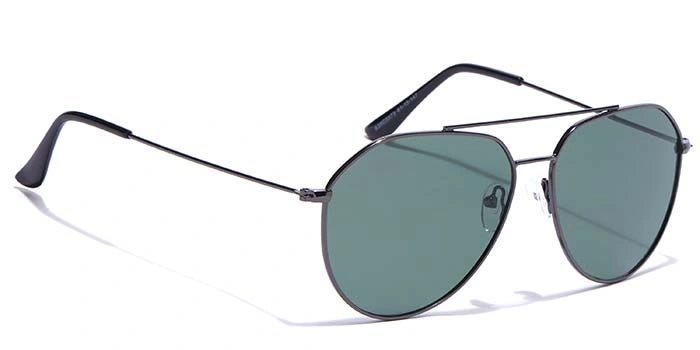 ELITE by Coolwinks S35C5573 Green Polarized Pilot Sunglasses for Men and Women-GREEN-2