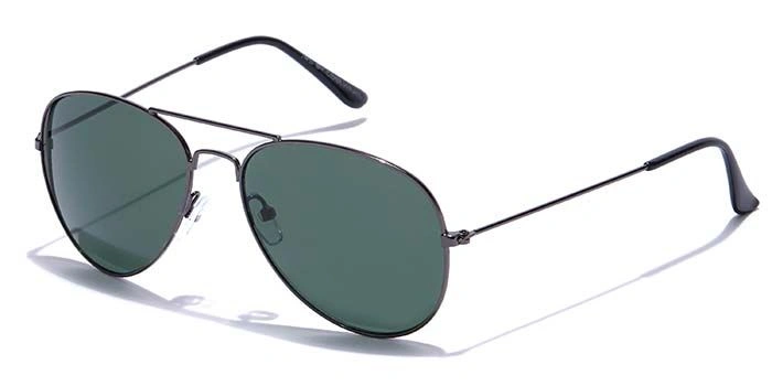 ELITE by Coolwinks S35C5615 Green Polarized Pilot Sunglasses for Men and Women-GREEN-1