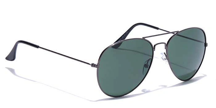 ELITE by Coolwinks S35C5615 Green Polarized Pilot Sunglasses for Men and Women-GREEN-2