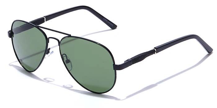 ELITE by Coolwinks S35A5376 Green Tinted Pilot Sunglasses for Men and Women-GREEN-1