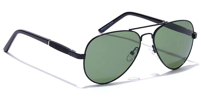 ELITE by Coolwinks S35A5376 Green Tinted Pilot Sunglasses for Men and Women-GREEN-2