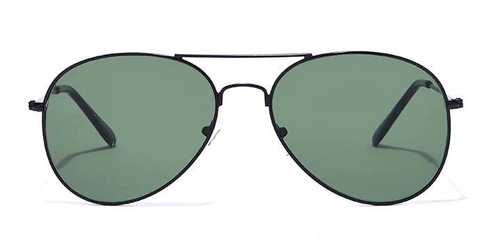 ELITE by Coolwinks S35A5397 Green Tinted Pilot Sunglasses for Men and Women-