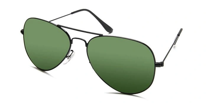 ELITE by Coolwinks S35A6298 Green Tinted Pilot Sunglasses for Men and Women-GREEN-1