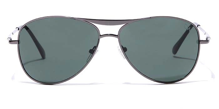 Elite by Coolwinks S35A6443 Green Tinted Pilot Sunglasses for Men and Women-