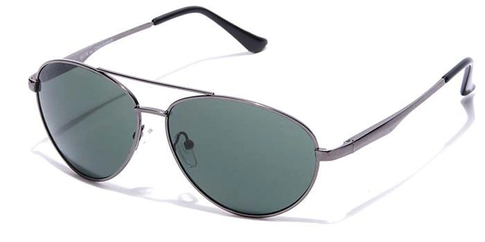 Elite by Coolwinks S35A6454 Green Tinted Pilot Sunglasses for Men and Women-GREEN-1