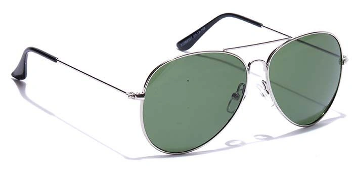 ELITE by Coolwinks S35B5352 Green Tinted Pilot Sunglasses for Men and Women-GREEN-2